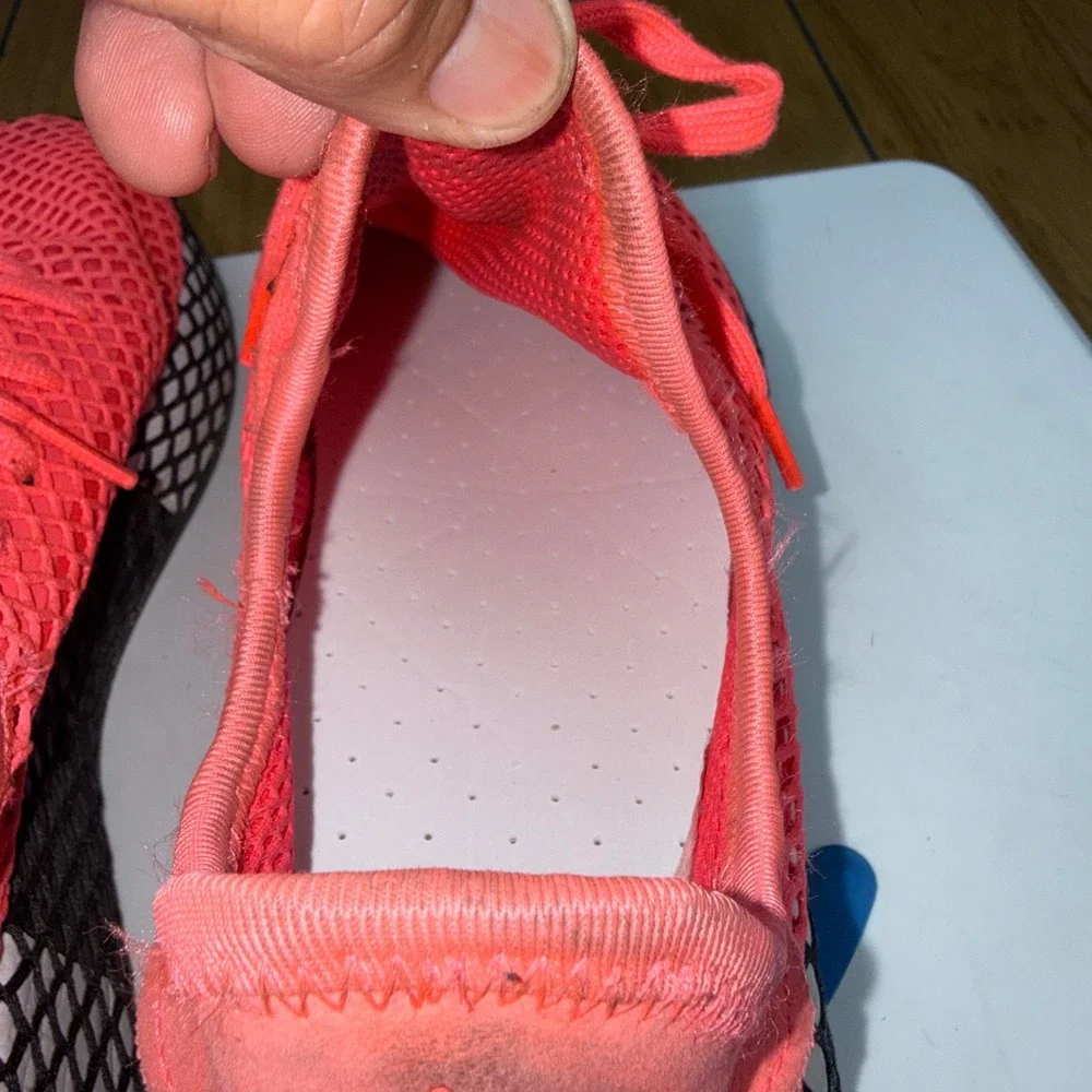 Adidas Deerupt Runner Solar‎ Red Bright Crimson Sneakers B41769 Mens 13